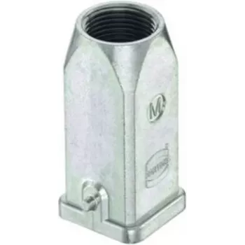 Carcasa pasacables HARTING Han 3EMC, entrada de cable superior, 2 pivotes, M20 (19620031440)