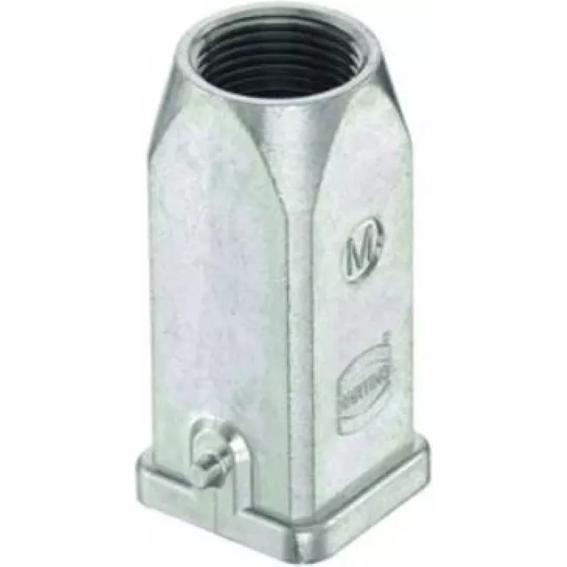 Carcasa pasacables HARTING Han 3EMC, entrada de cable superior, 2 pivotes, M20 (19620031440)