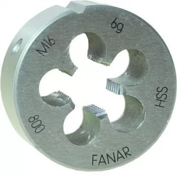 FANAR Terraja redonda M18 x 2,50 mm HSS DIN 223