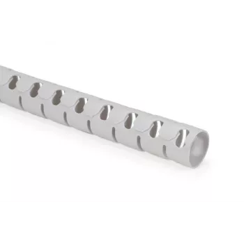 HellermannTyton HWPP16 Tubo espiral, gris, polipropileno, 25m, 14mm de diámetro exterior