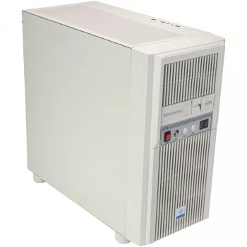 SilverStone Technology SST-FLP03W Filtro de ventilador magnético ultrafino de 120 mm, blanco