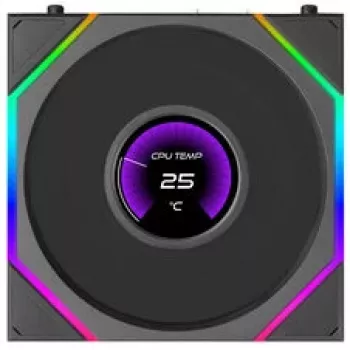 Lian Li UNI FAN TL120 LCD FLEX Wireless ARGB Ventilador 120mm - negro