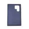 Evelatus Samsung Galaxy S22 Ultra Funda de silicona Premium Soft Touch azul marino