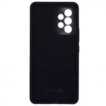 Evelatus Samsung Galaxy A32 Funda de silicona Premium Soft Touch negra