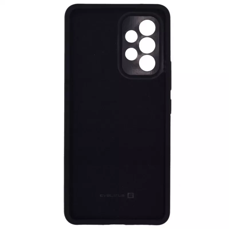 Evelatus Samsung Galaxy A32 Funda de silicona Premium Soft Touch negra