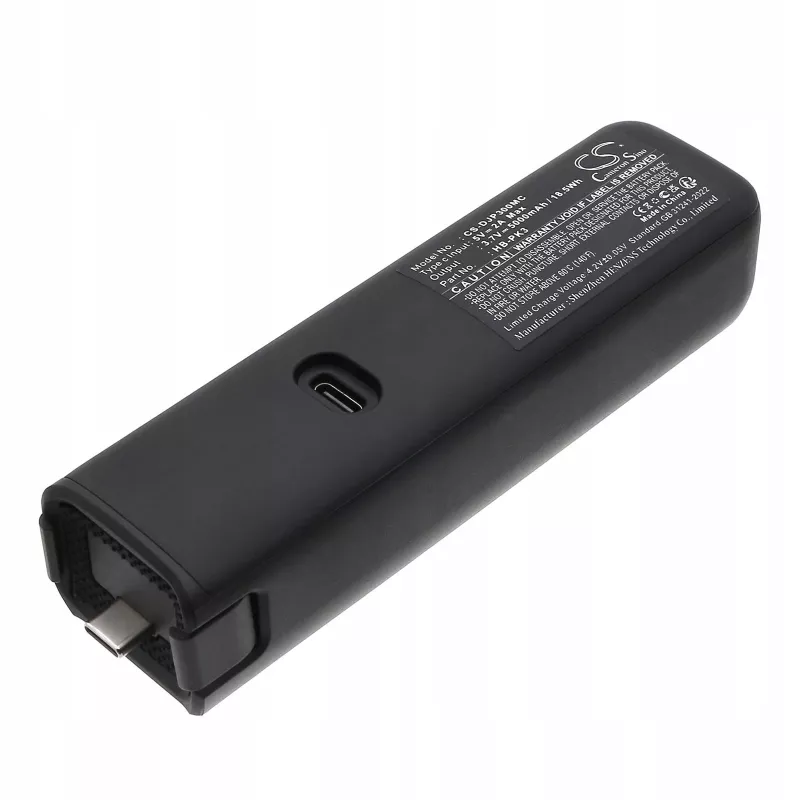 Batería con empuñadura Power Bank CAMERON SINO HB-PK3 para DJI Osmo Pocket 3 / CS-DJP300MC