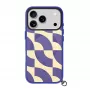 Funda LAUT Keyko Pop para iPhone 17 Pro, Indigo Tide