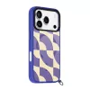 Funda LAUT Keyko Pop para iPhone 17 Pro, Indigo Tide