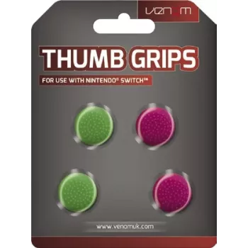 Fundas para joysticks Venom para Nintendo Switch 2, rosa y verde, VS4917