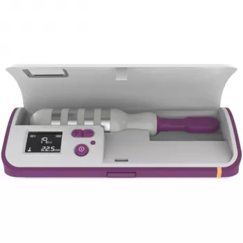 Entrenador de suelo pélvico inalámbrico Tenscare iTouch Go con control por app Bluetooth, estimulador EMS recargable, sonda vaginal, cable USB, bolsa de almacenamiento, manual