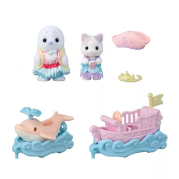 Set de juego surfista del parque de atracciones Sylvanian Families EPOCH