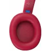 PowerLocus Bobo Kids auriculares inalámbricos, LED, AUX, azul/rojo