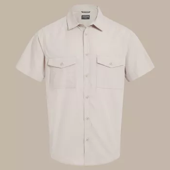 Camisa de manga corta Craghoppers Kiwi II - Oatmeal - L