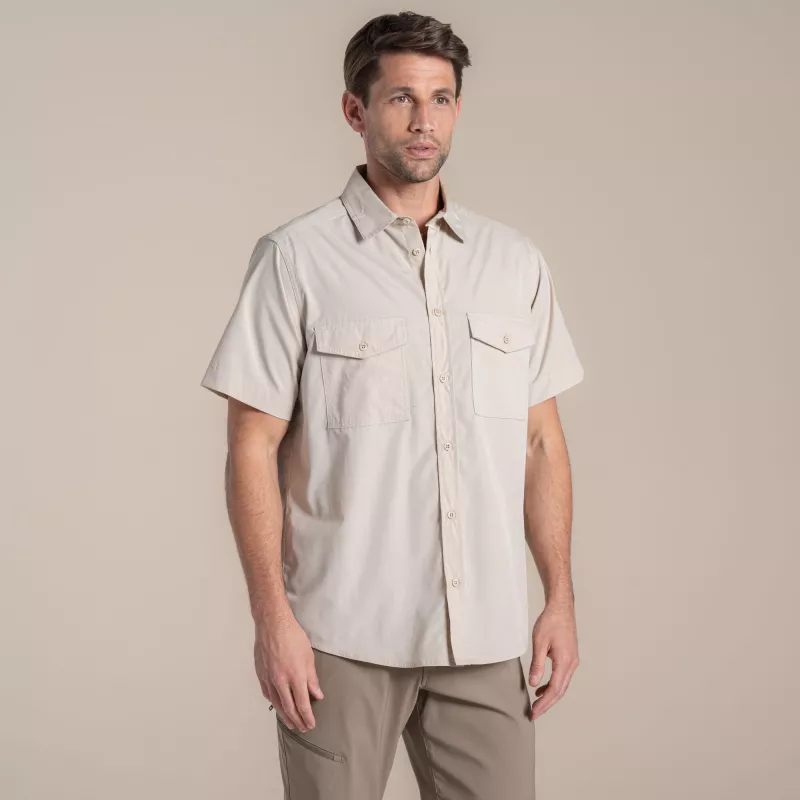 Camisa de manga corta Craghoppers Kiwi II - Oatmeal - L