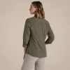 Camisa Craghoppers NosiLife Adventure LS Shirt III mujer - Wild Olive - L
