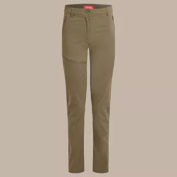 Pantalón de senderismo Craghoppers NosiLife Pro Trouser III mujer - Wild Olive, talla L