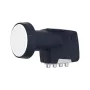 Convertidor LNB universal Inverto Quad Premium - 4 salidas, figura de ruido 0,2 dB, feedhorn de 40 mm, negro