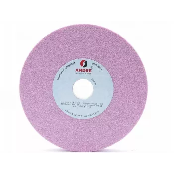 ANDRE disco de desbaste plano 200mm x 25mm x 32mm CRA60K7VE01-35 rosa tipo 1