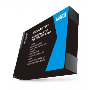 Newell batería de repuesto para Panasonic DMW-BCM13E (Li-ion, 3,6V, 1250mAh, 4,5Wh)