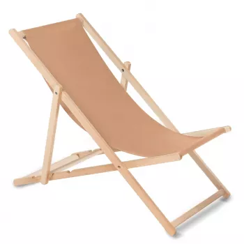 Tumbona clásica de haya GreenBlue GB183M melange marrón