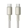 Baseus Cable USB-C a USB-C Tungsten Gold 100W 1m Oro