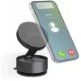 SBS TESUPSUCTIONMAG Soporte de mesa magnético con ventosa para smartphones, negro