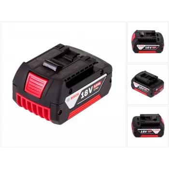 Bosch Professional Batería de litio 18V 5,0 Ah, Slide-In (negro/rojo)