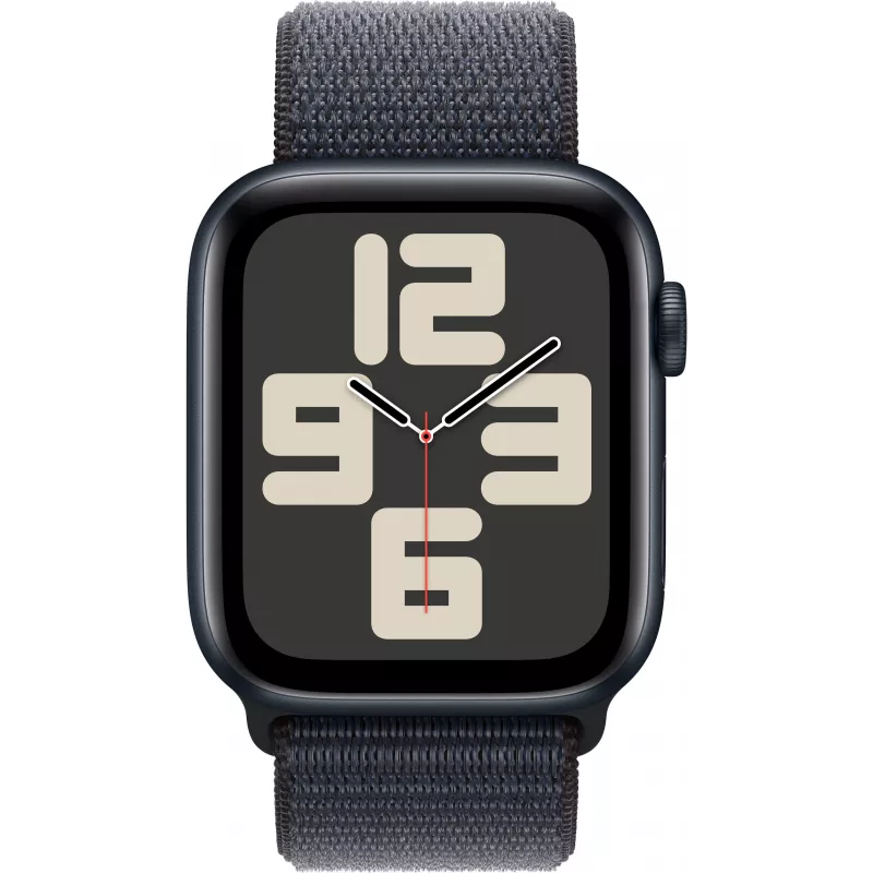Apple Watch SE 2 GPS + Cellular 44mm, medianoche, Sport Loop (MRHC3ET/A)