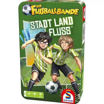 SCHMIDT SPIELE DIE FUSSBALLBANDE: Ciudad, país, río – Bloc de juego de palabras de fútbol