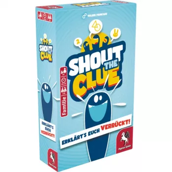 PEGASUS Shout the Clue Juego de fiesta