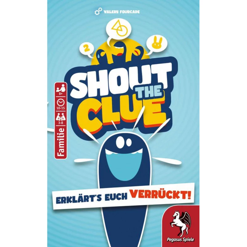 PEGASUS Shout the Clue Juego de fiesta