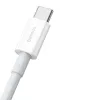 Baseus Superior Series Cable USB-A a USB-C, carga rápida 66W, 2m, blanco
