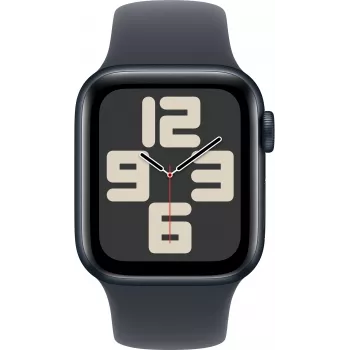 Apple Watch SE 2 GPS + Cellular 40mm, medianoche, Sport Band M/L (MRGA3ET/A)