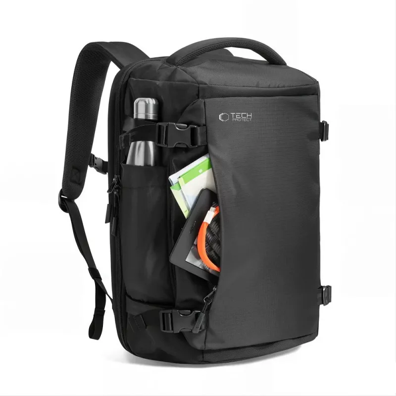 TECH-PROTECT DEFENDER S70 mochila de cabina para portátil de viaje Ryanair y Wizzair 24L 40x30x20 negro