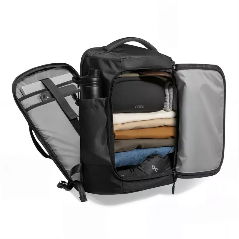TECH-PROTECT DEFENDER S70 mochila de cabina para portátil de viaje Ryanair y Wizzair 24L 40x30x20 negro