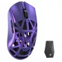 WLMOUSE Beast X Max Solid Sides ratón gaming, interruptores ópticos Omron - morado