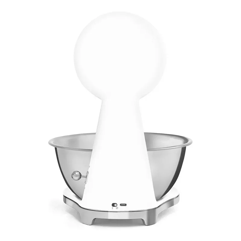 Smeg KSF01WHWW 50's Style báscula de cocina, 1,8 L, blanco