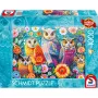 Schmidt Spiele Búhos y flores puzzle de 1000 piezas