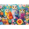 Schmidt Spiele Búhos y flores puzzle de 1000 piezas