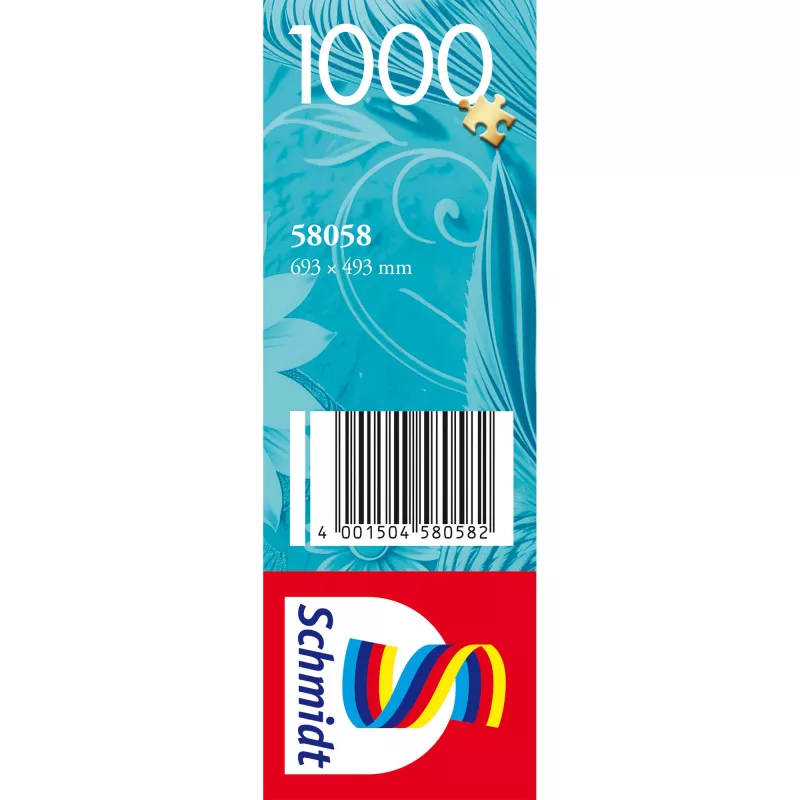 Schmidt Spiele Búhos y flores puzzle de 1000 piezas