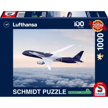 SCHMIDT SPIELE 100 años Lufthansa puzzle de 1000 piezas