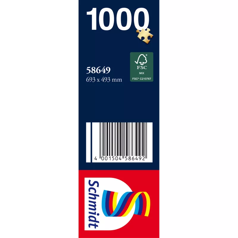 SCHMIDT SPIELE 100 años Lufthansa puzzle de 1000 piezas