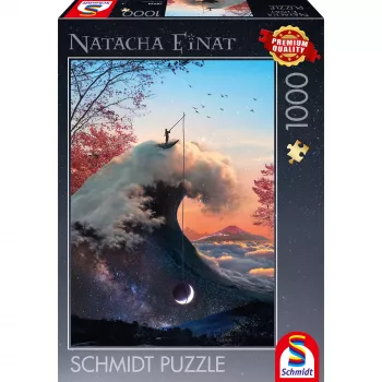 Schmidt Spiele Natacha Einat: Hinter dem Horizont puzzle de 1000 piezas