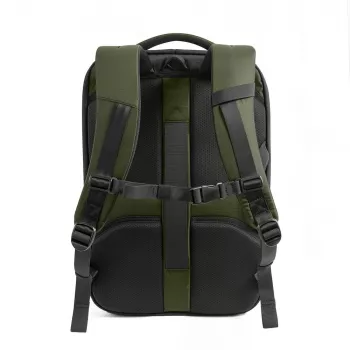 TECH-PROTECT DEFENDER S70 mochila de cabina para portátil de viaje Ryanair y Wizz Air 24L 40x30x20 verde militar