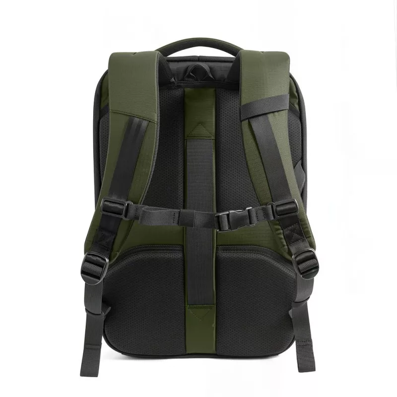 TECH-PROTECT DEFENDER S70 mochila de cabina para portátil de viaje Ryanair y Wizz Air 24L 40x30x20 verde militar