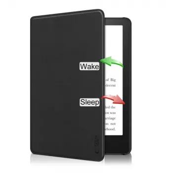 Tech-Protect SmartCase funda tipo folio para Kindle Paperwhite 11.ª generación / Signature Edition - negra