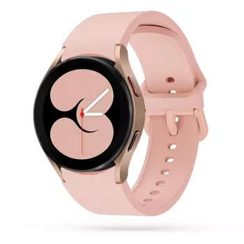 Correa de silicona TECH-PROTECT ICONBAND para Samsung Galaxy Watch 4/5/5 Pro/6, 20mm, Rosasand