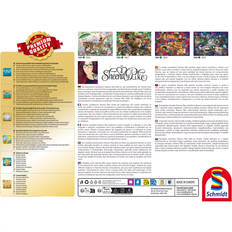 Puzzle Schmidt Spiele Sheena Pike: Winter Dream 1000 piezas (58829)