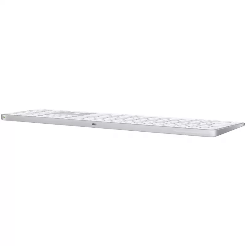 Apple Magic Keyboard con Touch ID y teclado numérico, distribución rusa, teclas blancas (MXK73RS/A)