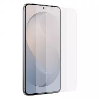 Samsung Galaxy S26 FE Funda transparente con película AR - Funda protectora transparente antirreflectante con sistema de sujeción para gadget-case